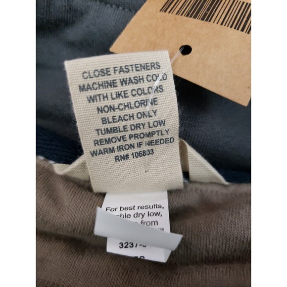 Duluth Trading Jacket Men's Size XL Flintlock Full Snap Mock Neck Ribbed Green - Picture 11 of 12